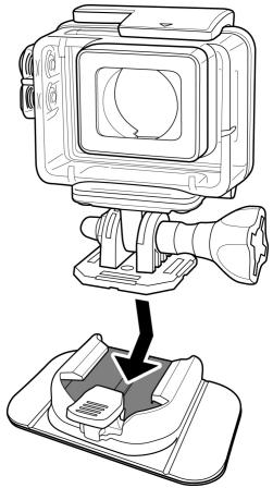 HITACHI HDSVR70E - Assembler les accessoires de l'appareil photo - 1