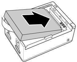 HITACHI HDSVR70E - Installer la batterie - 2