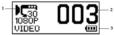 HITACHI HDSVR70E - Écran OLED - 1