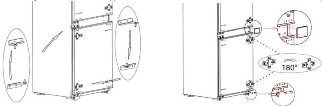 THOMSON THNF178EBI - DOOR CONVERSION - 9