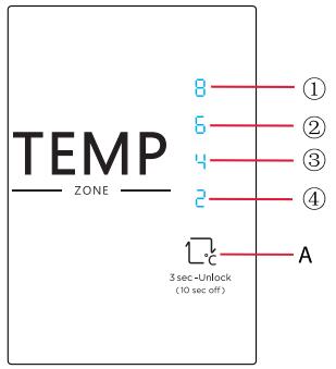 THOMSON THNF178EBI - TEMPERATUURREGELING - 1
