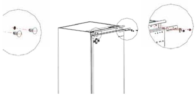 THOMSON THNF178EBI - INVERSION DES PORTES - 1
