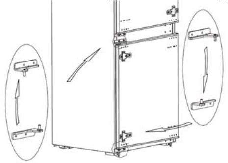 THOMSON THNF178EBI - INVERSION DES PORTES - 6