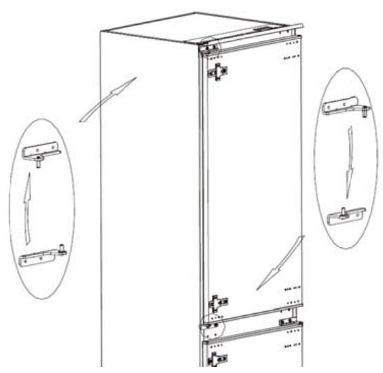 THOMSON THNF178EBI - DOOR CONVERSION - 5
