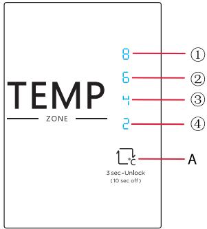 THOMSON THNF178EBI - TEMPERATURE CONTROL - 1