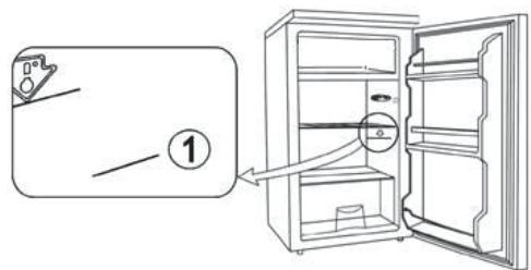 THOMSON THNF178EBI - INSTALLATION DE L'INDICATEUR DE TEMPERATURE - 1