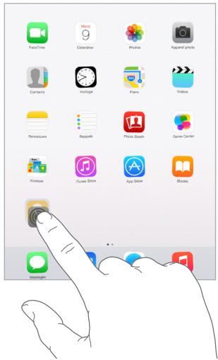 APPLE PAD AIR 2 64 GO WI-FI+CEL OR - Organiser à l'aide de dossiers - 1