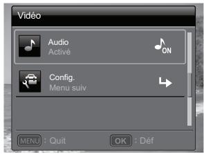 POLAROID Z2300 - Menu Vidéo - 2