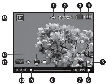 POLAROID Z2300 - Mode Lecture - Lecture Vidéo - 3