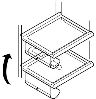 LG-GOLDSTAR GR-L 217 NGA - Porte-bouteilles (sur certains modèles uniquement) - 1