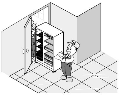 LG-GOLDSTAR GR-L 217 NGA - Faites passer le réfrigérateur - 1