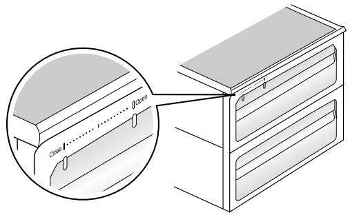 LG-GOLDSTAR GR-L 217 NGA - Contrôle de l'humidité dans le bac à légumes - 1