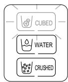 LG-GOLDSTAR GR-L 217 NGA - Vous pouvez choisir l'eau ou la glace. - 1