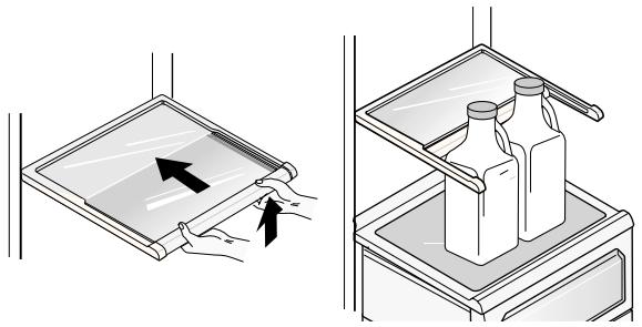 LG-GOLDSTAR GR-L 217 NGA - Étagères (sur certains modèles uniquement) - 1