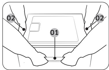 SAMSUNG NQ5B6753CAEB - Mounting the oven - 5