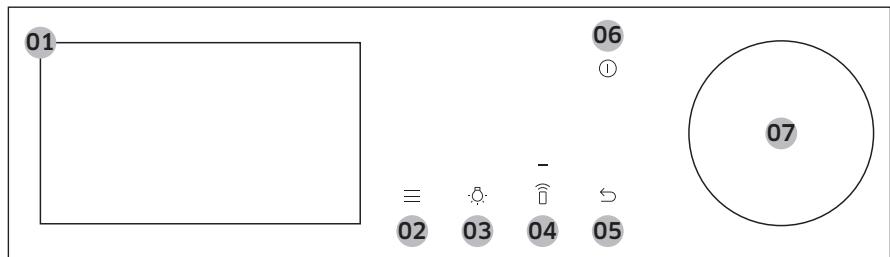 SAMSUNG NQ5B6753CAEB - Tableau de commande - 1