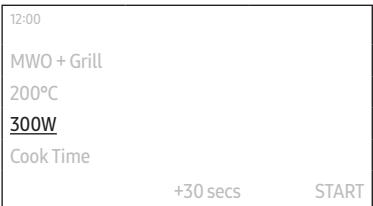 SAMSUNG NQ5B6753CAEB - Microwave modes - 3