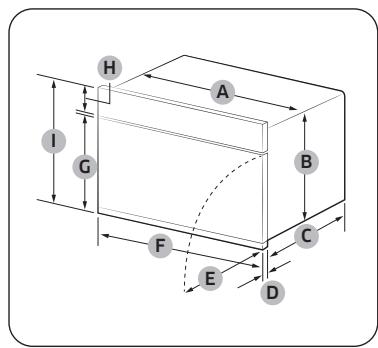SAMSUNG NQ5B6753CAEB - Mätt som krävs für installation (Denna produit ar tillängad inbyggdaprodukter.) - 1