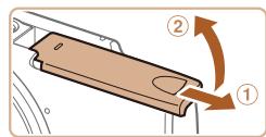 LEXAR 4294750 - Insertion de la batterie et de la carte mémoire - 1