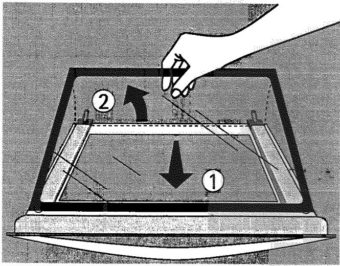 ARMAR FE 4409 NG - Démonter la vitre de la porte - 1