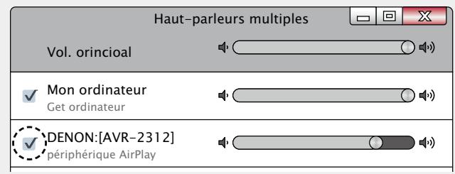 DENON AVR-2312 - Enceintes multiples - 1