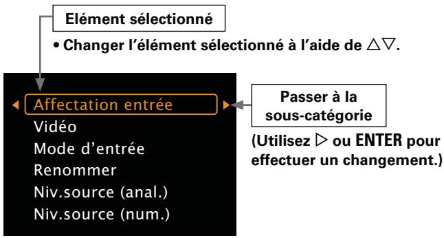 DENON AVR-2312 - [ExempLE 2] écran de "audyssey® réglage auto" (avec illustration) - 3