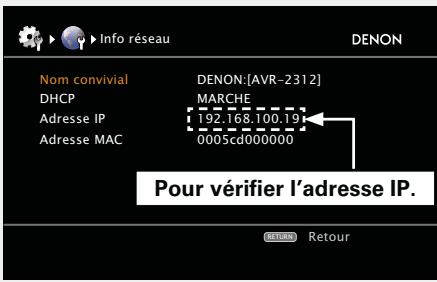 DENON AVR-2312 - Fonction de contrôle internet - 1