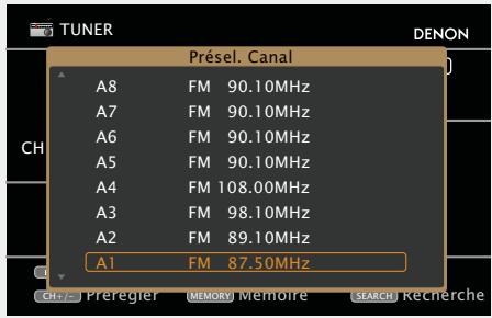 DENON AVR-2312 - Écoute d'émissions fm/am - 8