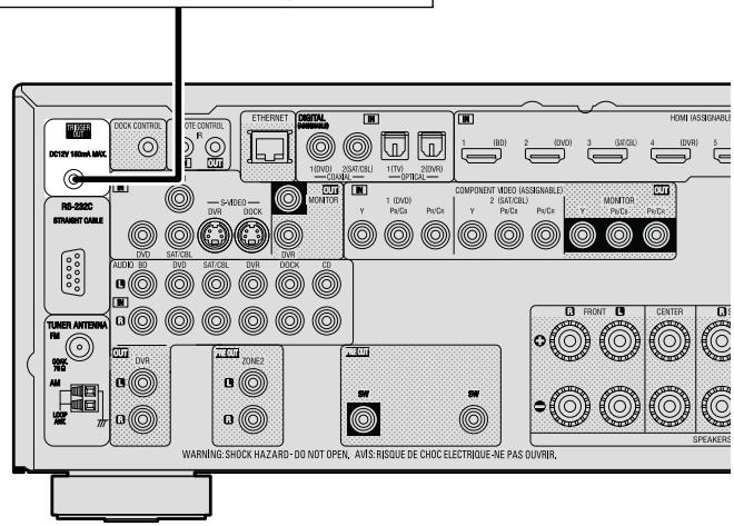 DENON AVR-2312 - Prises trigger OUT - 1