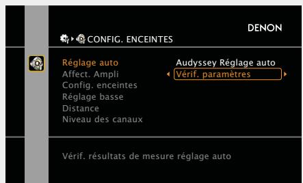 DENON AVR-2312 - Vérification paramètres - 1