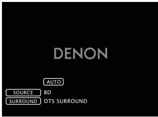 DENON AVR-2312 - Exemples d'affichage de menu - 2