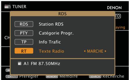 DENON AVR-2312 - RT (texte radio) - 2