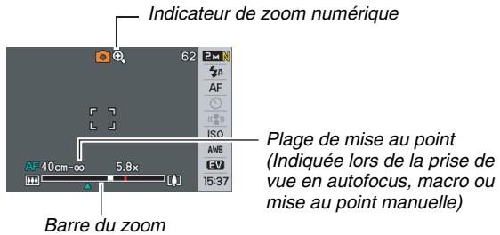 CASIO EX-S770 - Point de transition entre le zoom optique et le zoom numérique - 1