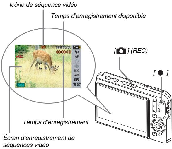 CASIO EX-S770 - Enregistrement d'une série vidéo - 1