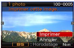 CASIO EX-S770 - Impression sur une imprimante pictbridge - 3