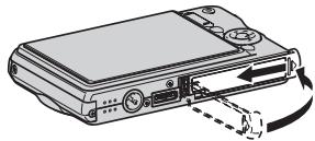 CASIO EX-S770 - Insérez une carte mémoire dans l'appareil photo. - 4