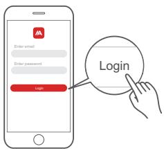 TOSHIBA MV-SAM20TBK - Registrar o.iniciar sesión en una cuenta - 1
