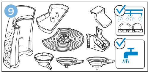 MAROQUE HD6563/66 - Détartrages, 2 rincages - 39