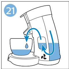 MAROQUE HD6563/66 - Détartrages, 2 rincages - 63