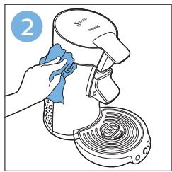MAROQUE HD6563/66 - Détartrages, 2 rincages - 32