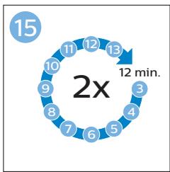 MAROQUE HD6563/66 - Détartrages, 2 rincages - 57