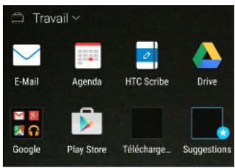 HTC DESIRE 626 BLANC - HTC sense home - 1
