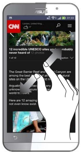 ASUS ZENFONE2 ZESOORL 86 - Zooming in - 1