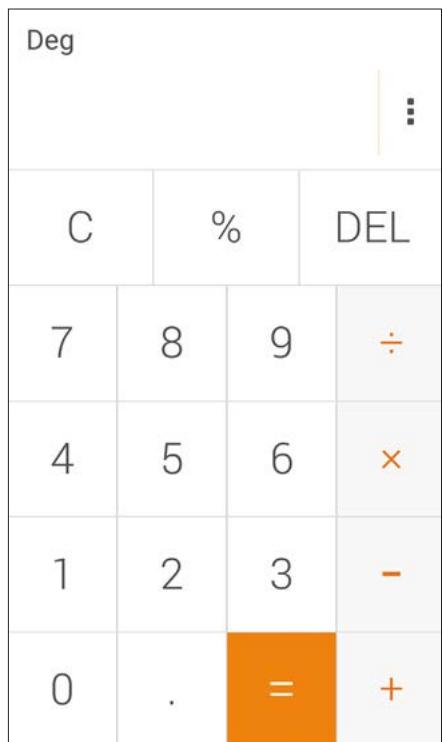 ASUS ZENFONE2 ZESOORL 86 - Calculator screen - 1