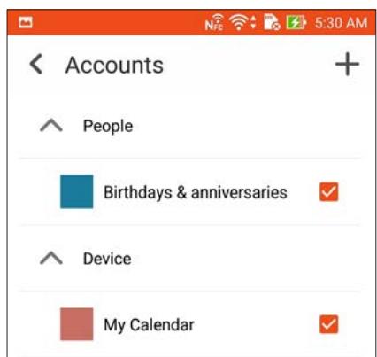 ASUS ZENFONE2 ZESOORL 86 - Enabling alert reminders for events - 1