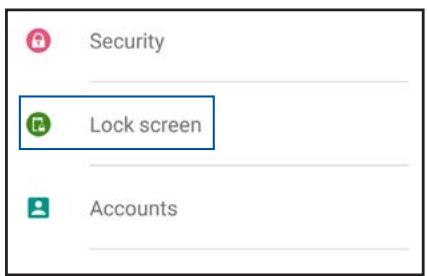 ASUS ZENFONE2 ZESOORL 86 - Customizing your lock screen - 2