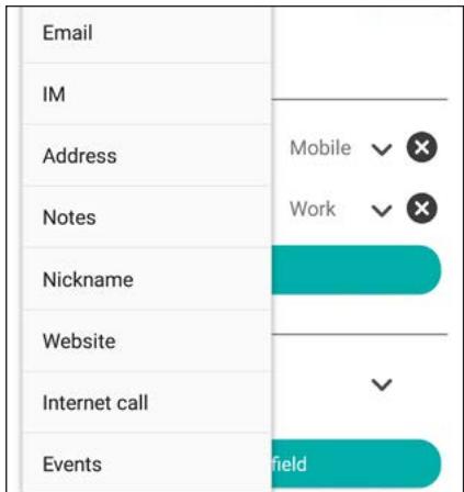 ASUS ZENFONE2 ZESOORL 86 - Adding an event to a VIP contact - 1