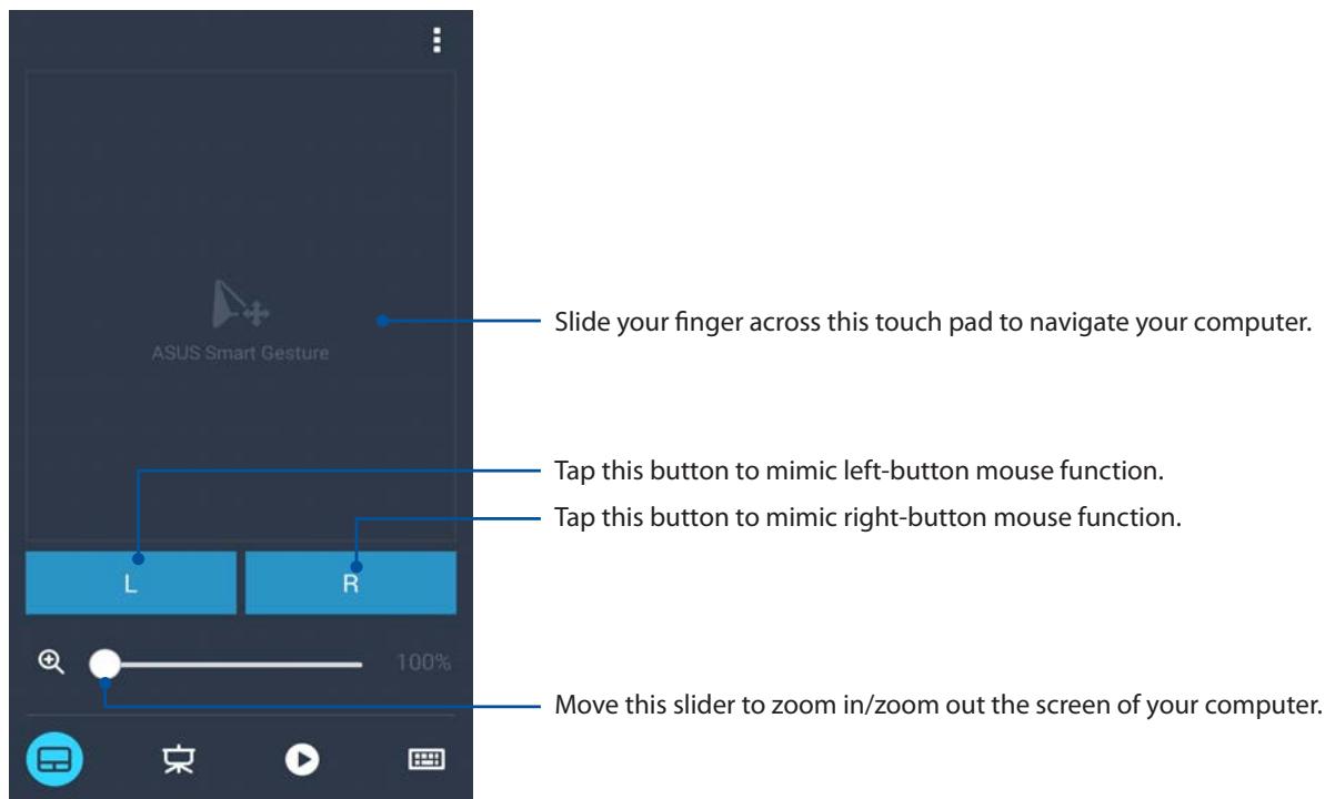 ASUS ZENFONE2 ZESOORL 86 - Remote Link touch pad - 1