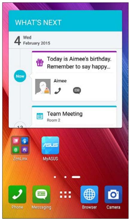 ASUS ZENFONE2 ZESOORL 86 - Getting event reminders - 1