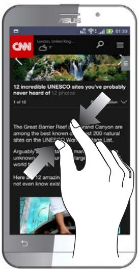 ASUS ZENFONE2 ZESOORL 86 - Zooming out - 1